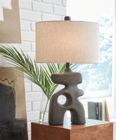 Bay Furniture Gallery - Ashley Furniture - Danacy Lighting - Table Lamp (Set of 2) / Distressed Black - L235754X2